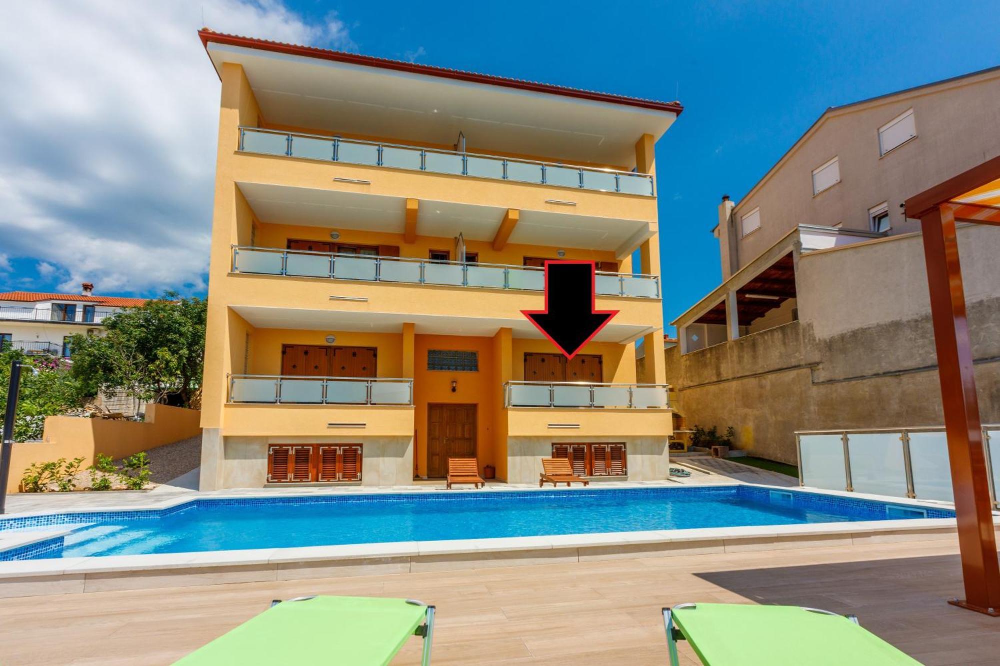 House View Lägenhet Novi Vinodolski Exteriör bild