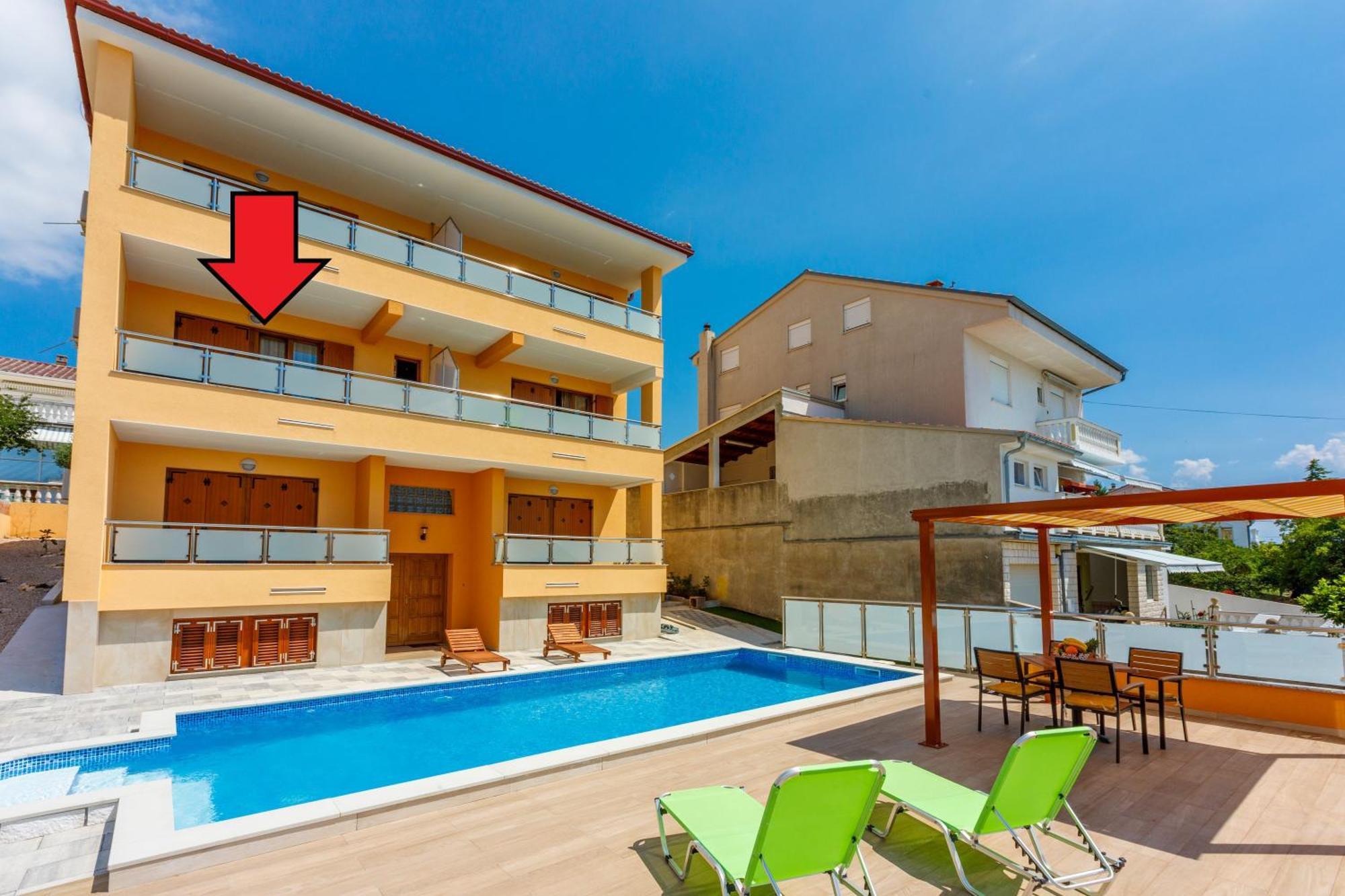 House View Lägenhet Novi Vinodolski Exteriör bild